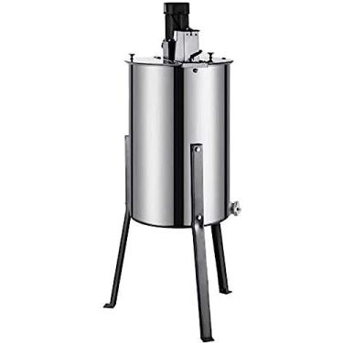 Imagem de Separador De Extrator De Mel De 3 Quadros Atualizado, Equipamento De Centrífuga De Apiário De Extração De Tambor Giratório De Favo De Mel De Aço Inoxidável De Qualidade Alimentar