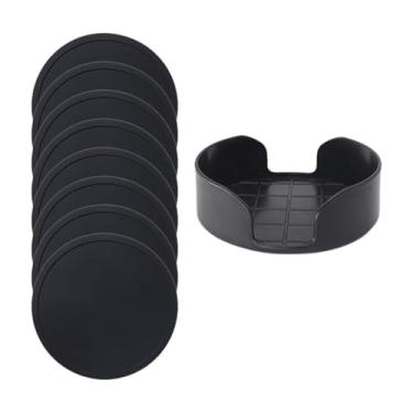 Imagem de Bothyi 8x Porta-copos para bebidas, porta-copos de silicone anti-escaldante, conjunto de para bar, tipos de copos, festa, mesa de centro, com Base