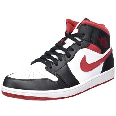 Imagem de Jordan Youth Air Jordan 1 Mid GS 554725 173 Chicago 2020 - Size 4.5Y White/Gym Red-Black