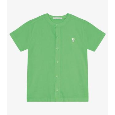 Imagem de Camisa Infantil Em Viscolinho Trick Nick Verde, 6, Verde
