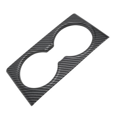 Imagem de Naroote Tampa do Porta-água do Banco Traseiro Tampa de Suporte Fácil de Limpar a Limpeza Perfeita de Combinação de Roupas de Braço Resistente Ao Braço Titular de Copo Longo (Padrão de fibra de