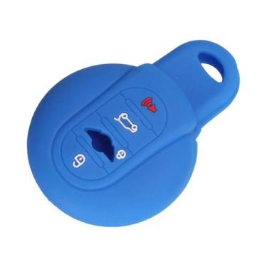 Imagem de BMW MINI Cooper S Chave Remota De Carro Capa De Silicone Com 4 Botões 