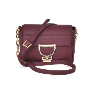 Imagem de Bolsa Tiracolo Quadrada Via Marte Crossbody Alça Longa e Corrente Ajustável B1-209