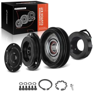 Imagem de A-Premium Kit de embreagem de compressor de ar condicionado compatível com escavadeira John Deere 200 230 270 330 370