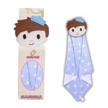 Imagem de Naninha Para Bebê Porta Chupeta Bichinhos - Criativa, Príncipe