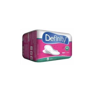 Imagem de Absorvente Diurno Definity com 8 unidade com abas - Green