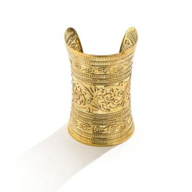 Imagem de L17-L0243-Pulseira bracelete feminina larga Festa Carnaval Balada Boho