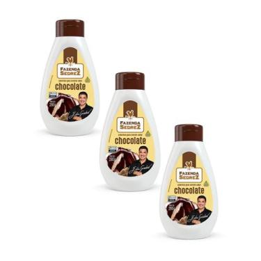 Imagem de Combo Cobertura para Sorvete Chocolate 280g Fazenda Sedrez - 3 unid