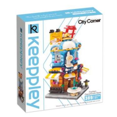 Imagem de Bloco de Montar Keepplay Loja de Departamentos City Corner 389 peças