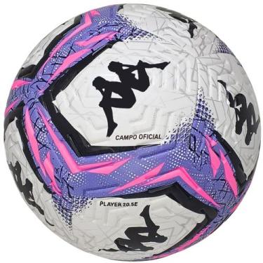 Imagem de Bola de futebol campo kappa player, Roxo