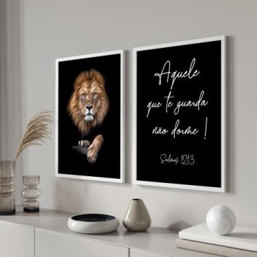 Imagem de Quadros Decorativos para Sala Cozinha Quarto com Moldura Conjunto kit 