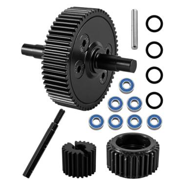 Imagem de Steel Gearbox Transmission Gear Upgrades Part Fit for 1/10 Slash 2WD(VXL) Rustler/Stampede/Bandit 2WD(VXL), RC Metal Steel Gear Set Black