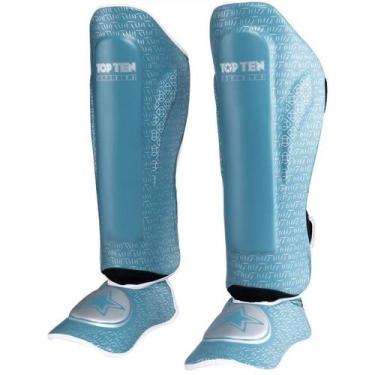 Imagem de Caneleira e protetor de pé SUPERIOR - Top Ten, Azul, G