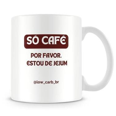 Imagem de Caneca Low Carb Brasil - Estampa Temática de Saúde e Emagrecimento - 3