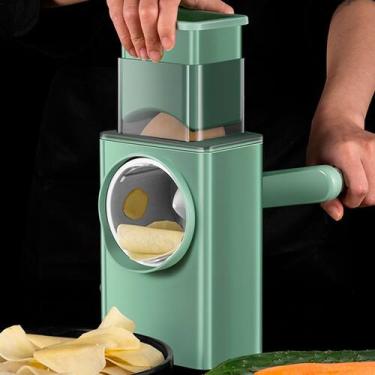 Imagem de Ralador Com Manivela Multiuso Para Queijo Legumes Frutas - RELET