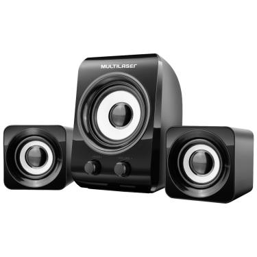 Imagem de Caixa de Som Multimadia 2.1 8W+3W RMS Preto SP172