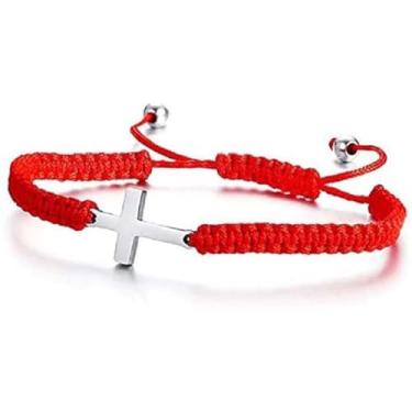 Imagem de Pulseira feminina de pedras curativas com contas para ioga, equilíbrio energético, óleo essencial, alívio da ansiedade, joias, presentes, One Size, Poliéster, liga metálica, poliéster, liga metálica