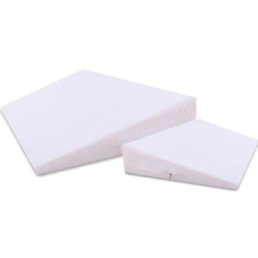 Imagem de Kit 2 Travesseiros Almofada Bebê AntiRefluxo Rampa para Berço e p/ Car