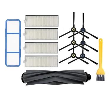 Imagem de Compatible With ILife A7 A9S / DEXP LF800 Genio Deluxe 500 Robot Vacuum Cleaner Main Side Brush Hepa Filter Mop Spare Parts Accessories(Set 1)