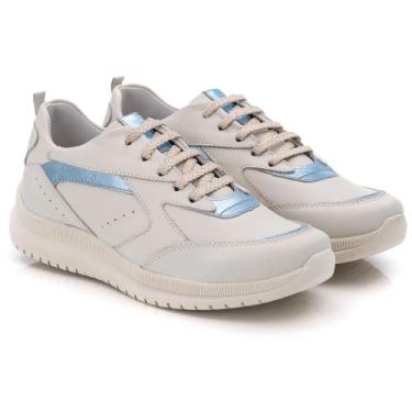 Imagem de Tênis Feminino Ranster TF-210 em Couro com Solado T.R. Expandido, Femi