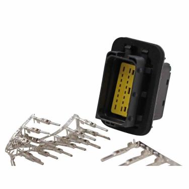 Imagem de Conector Elétrico Macho 24 Vias Ete6587 Painel Fiat-Cód.9000