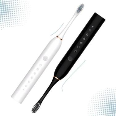 Imagem de Escova De Dente Elétrica Ultra Sônica Usb Recarregável - King