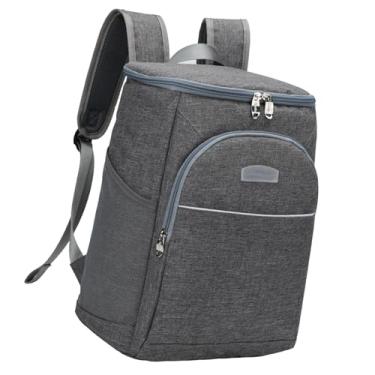 Imagem de Generic Saco de Almoço Isolado, Engrossado Grande Capacidade Prático Multifuncional Oxford Pano Isolado Mochila Mais Fria para Acampar (#2)