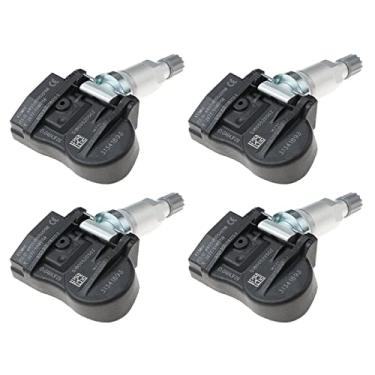 Imagem de Sensor de pressão de pneu de carro TPMS para Volvo C30 C70 S40 S60 S70 S80 V40 V50 V60 XC60 XC70 XC90, 31341893 4 peças TPMS Sensor de pressão de pneu