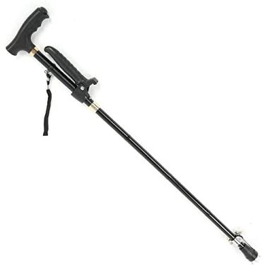 Imagem de LXPYMXDP Bengala de caminhada dobrável Alumialloy, bengala dobrável para idosos para idosos