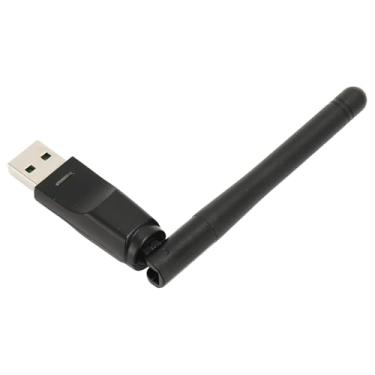 Imagem de Adaptador USB para PC, adaptador de rede de 150 Mbps para desktop com antena integrada de 2,4 GHz, adaptador dongle para OS X, para Liunx