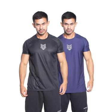 Imagem de Kit 2 Camisetas Masculina Dry Alpha Co-Masculino