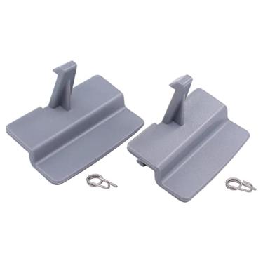 Imagem de MOTOKU Trava da tampa do assento do apoio de braço do console central cinza para Ford F150 F-150 2010-2018