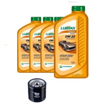 Imagem de Kit Troca de Oléo 0w20 + Filtro Onix/Prisma 1.4 8v 6 marchas 2016 2017 2018 2019