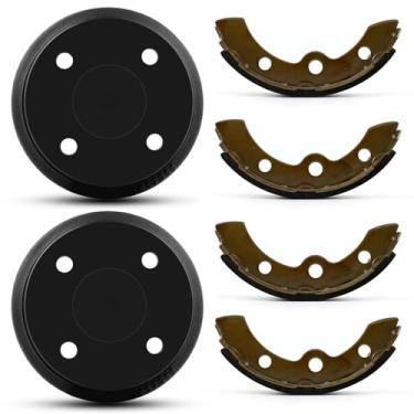 Imagem de Tambores de freio e sapatos para carros de clube DS 1995-Up Precedent Gas & Electric Golf Carts 2004-Up 101791101 1017911-01 10603 101823201 1018232-01