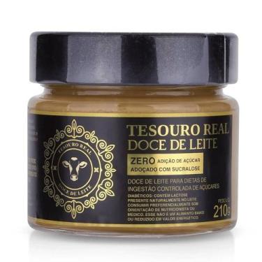 Imagem de Doce de Leite Zero Tesouro Real 210g