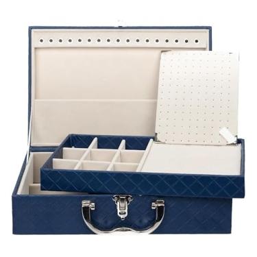 Imagem de Caixa para guardar joias (Azul Marinho)