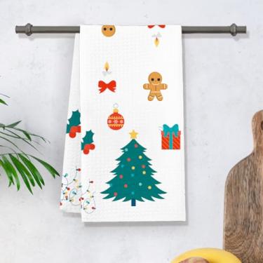 Imagem de Toalhas de Natal, Toalhas de Cozinha de Natal, Casa de Férias Interior Casa de Banho Festa Decorações Sazonais Noel - 20
