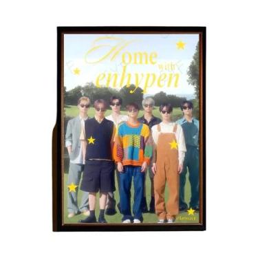 Imagem de Pôster De Arte De Parede Multiuso Da Banda Kpop E-E-ENHYPEN Para Sala 