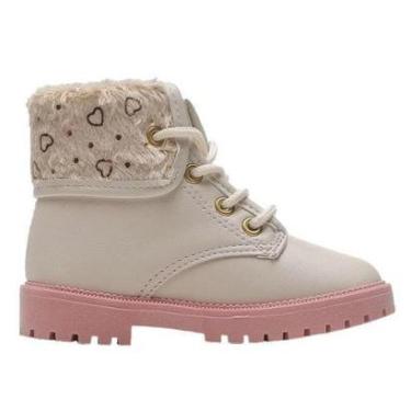 Imagem de Bota Molekinha Coturno Infantil Feminina - 2126520-Feminino