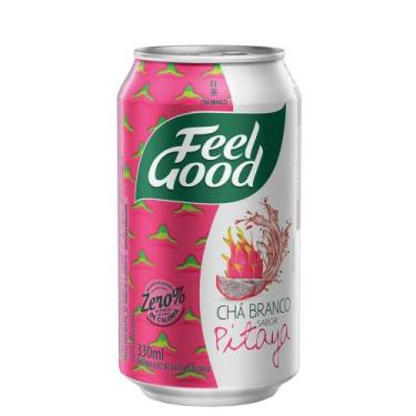 Imagem de Chá Branco Sabor Pitaya Feel Good Lata 330ml