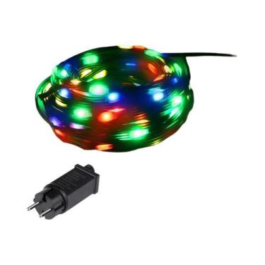 Imagem de Luz De Cordão LED Verde 10-100M 24V Luzes De Natal Externas Para Decor