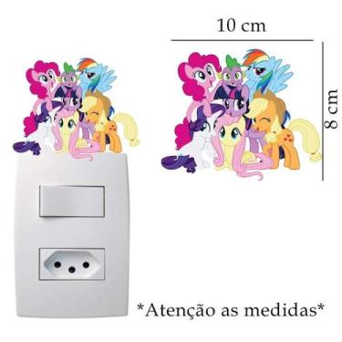 Imagem de Adesivo De Interruptor My Little Pony Mod 1 - Lojinha Da Luc Adesivos
