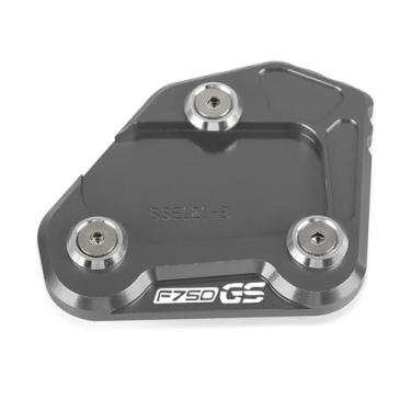 Imagem de Anti-derrapante Suporte lateral CNC Ampliar para F750 GS F850GS ADVENTURE F 850GS 2018 2019 2020 2021 2022 2023(Gray a)