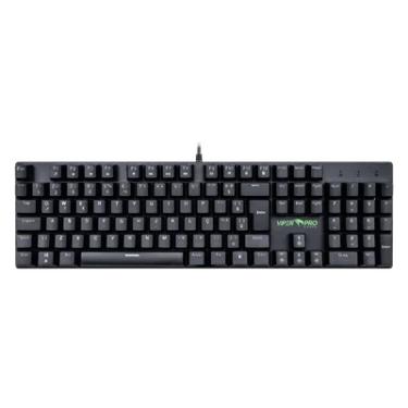 Imagem de Teclado Gamer Mecânico Viper Pro, RGB, Switch Blue, USB, Preto, ABNT2  V1409 Tcbluemamba609