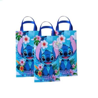 Imagem de 15 sacolinha surpresa personalizada para aniversario lembrancinha deco