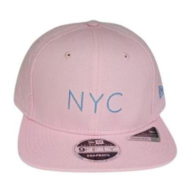 Imagem de Boné New Era 9FIFTY Aba Reta - Rosa-Masculino