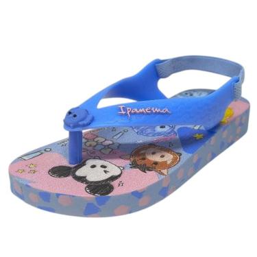 Imagem de Chinelo Infantil Menina Elástico Emoticons Joy Ipanema Kids