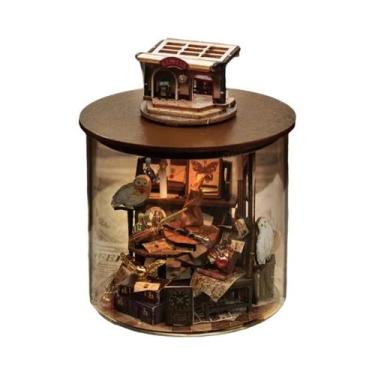 Imagem de Mini Kit DIY De Casa De Bonecas Com Móveis, Modelos De Artesanato Em M