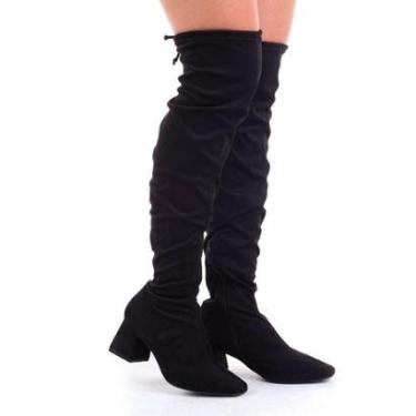 Imagem de Bota Over Knee Feminina Cazzualen T4414-230-Feminino