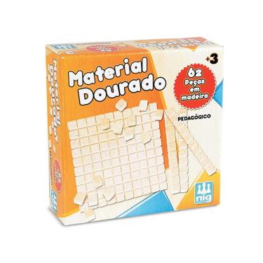Imagem de Material Dourado Nig com 62 Peças